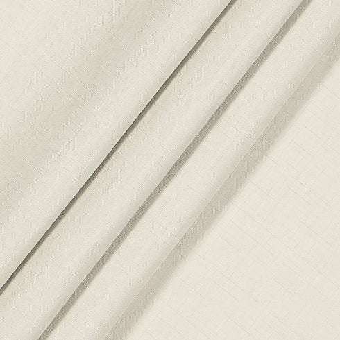 ECLIPSE Kendall Modern Blackout Thermal Rod Pocket Window Curtain for Bedroom or Living Room (1 Panel), 42" x 63", Ivory