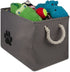 Bone Dry Pet Storage Collection Collapsible Bin, Small Rectangle, Gray