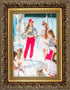Certificate Frames Ornate Swept Antique Style French Baroque Style Picture /Photo /Poster Frame With A High Clarity Styrene Shatterproof Perspex Sheet (21.6 x 27.9cm) 8.5" x 11" Gold