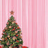 2—8FT-2PCS Pink Sequin Backdrop Curtains Panels, Photography Backdrop Glitter Curtains Fabric Background for Christmas Wedding Party Decor