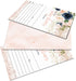 Blush Girls Baby Shower Invitations with Envelopes Pack of 25 Blank Invite Card Set with Navy Pink and Gold Country Floral Theme Reveal Sprinkle Handwrite Details DIY Paper Clever Party