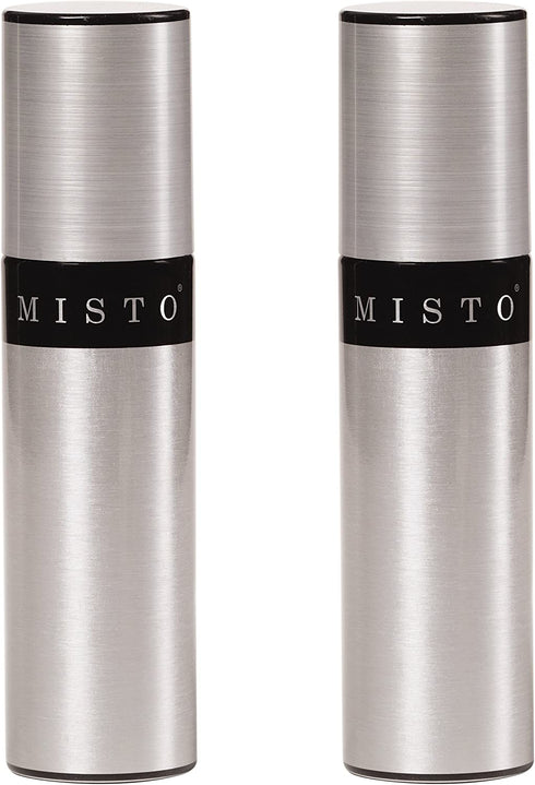 Misto Oil Sprayer, Set of Two, Silver