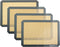 Amazon Basics Silicone, Non-Stick, Food Safe Baking Mat - Pack of 4