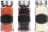 Spice Jars - Spice Containers - Spice Jar - 14 Square Glass Spice Bottles (4 oz) with 60 Chalkboard Labels, Chalk Marker, Stainless Steel Lid, Shaker Insert Tops, Funnel - Complete Organizer Set