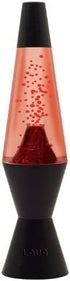 Lava 7103 10-Inch Mini Volcano Lamp, White, Orange and red