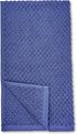 Amazon Basics 100% Cotton Terry Kitchen Dish Towels, Popcorn Texture - 4-Pack, Navy