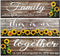 3 Pieces Sunflower Farmhouse Wall Decor Sunflower Wooden Sign Front Porch Decoration Sunflowers Kitchen Decor This is us Family Together Hanging 11.8 x 3.54 Inches Summer Wall Sign Decor for Bathroom