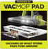 Shark VMP16 VACMOP Disposable Hard Floor Vacuum and Mop Pad Refills 16 Count, White