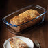 Superior Glass Loaf Pan With Cover - 2-Piece Meatloaf Pan With BPA-free Airtight Lids - Grip Handles for Easy Carry from Hot Oven To Table - Loaf Pans For Baking Bread, Cakes, Pasta.
