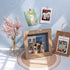 Frametory, 8x8 Shadow Box Frame - Front Opening - 2 inch Depth Display Box for Wall and Tabletop Display- Memory Box, 6 Pins Included (8x8, Tan)