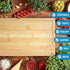 Zulay Kitchen 3-Piece Bamboo Cutting Board With Juice Groove - 100% Thick Wood Cutting Board Set - Large Cutting Board Bamboo With Handle - Wood Cutting Boards For Kitchen