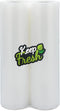 Keep Fresh Food Vacuum Sealer Rolls (11" x 50', 2 Rolls), 3.5mil Food Storage Bags for Sous Vide and Freezer Storage, Food Saver Rolls (100 Feet)