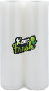 Keep Fresh Food Vacuum Sealer Rolls (11" x 50', 2 Rolls), 3.5mil Food Storage Bags for Sous Vide and Freezer Storage, Food Saver Rolls (100 Feet)