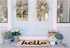 Calloway Mills 100341729NBS Script Hello Doormat Natural/Black, 17" x 29"