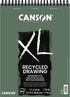 Canson XL Series Recycled Drawing Paper Pad, Top Wire Bound, 70 Pound, 11 x 14 Inch, 60 Sheets