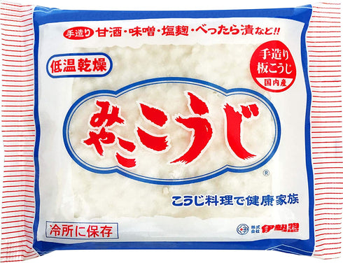 MIYAKO KOJI 200g/ Malted rice for making Miso, Sweet Sake, Pickles by Isesou (Basic)