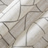 Archaeo Fragmented Geometric Embroidery Mid-Century Modern Natural Blend Curtain, 50 in x 84 in Panel, Gray/Linen