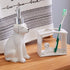 SKL Home by Saturday Knight Ltd. Fur Ever Friends Toothbrush Holder, White