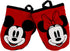 Disney Kitchen Cotton Mini Oven Mitts/Glove Set w/Neoprene Insulation for Easy Gripping While Cooking, Heat Resistant Kitchen Accessories, 5? x 6.5?, Mickey & Minnie Face, 2pk