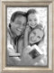 Malden International Designs Classic Wood Picture Frame, 5x7, Silver