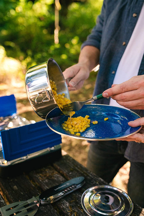 Stansport Solo Stainless Steel Cook Pot (1-Liter), One Size