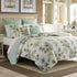Tommy Bahama | Serenity Palm Collection | Sham - 100% Cotton, Soft & Cozy Bedding with Envelope Closure, Pre-Washed for Extra Comfort, Standard, Blue