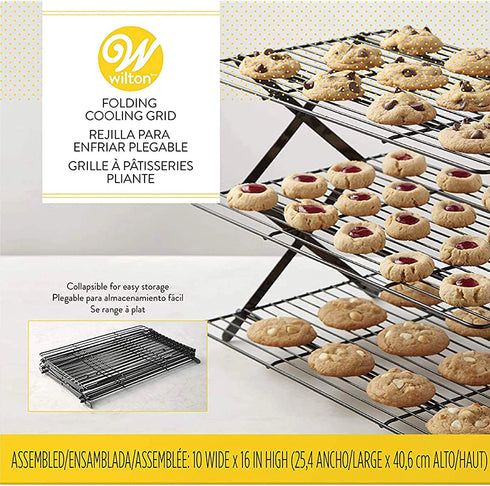 Wilton 3-Tier Collapsible Cooking and Baking Cooling Rack