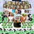 Birthday Decorations, Birthday Party Supplies with Foil Baby Yoda Balloon, Happy Birthday Banner, Cake Toppers, Balloons, Hanging Swirl, Stickers Party Decorations for Kids Boys Party