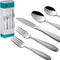 Radley & Stowe 20-Piece Silverware Set, Service for 4, Durable Stainless Steel Flatware, Dishwasher Safe Cutlery with Matte Finish Handle