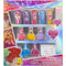 Townley Girl Disney Princess Sparkly Cosmetic Makeup Set for Girls with Lip Gloss Nail Polish Nail Stickers - 11 Pcs|Perfect for Parties Sleepovers Makeovers| Birthday Gift for Girls above 3 Yrs