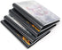 4 Pack CocoPolka 4 x 6 Flexible Photo Albums. 48 Pockets with Black Background & Customizable Covers.