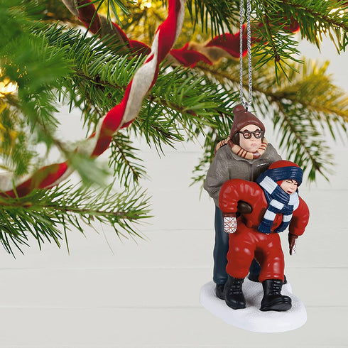 Hallmark Keepsake Christmas Ornament 2021, A Christmas Story Brotherly Love Ralphie and Randy