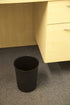 Kenney Storage Made Simple Plastic Waste Basket, Black