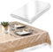 Elaine Karen Clear Tablecloth Protector 100% Waterproof Crystal Clear Plastic Cover for Dining Table Heavy Duty Vinyl, 60" x 108" Oblong