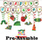 The Very Hungry Caterpillar Birthday Decorations Set - Kids Reading Story Theme Swirls Streamers Garland Banner and Cake Topper Party Supplies