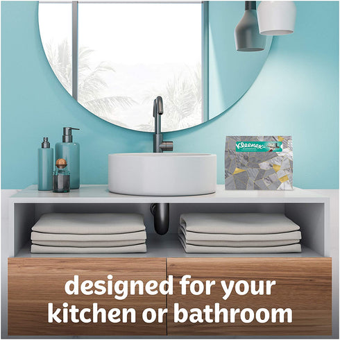 Kleenex Hand Towels, Disposable Hand Paper Towels, 60 Towels per Box, 360 Towels Total per Box