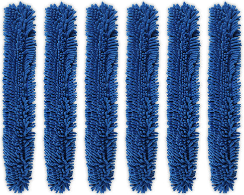 CleanAide® Chenille and Terry Weave Microfiber Duster Cover 6 Pack