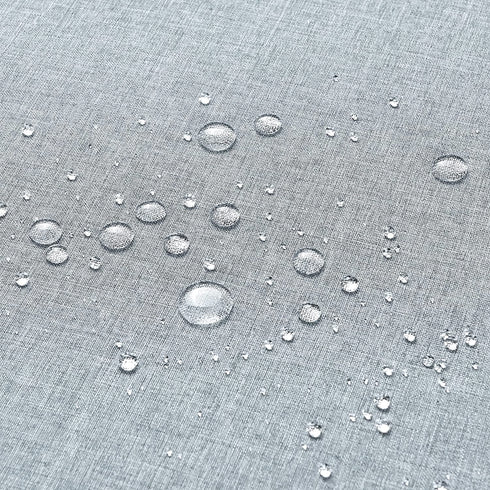 HOMCHIC Faux Linen Rectangle Tablecloth - Washable, Spillproof, Easy Care, Wrinkle Resistant, Thick Indoor and Outdoor Table Cloths, Premium Polyester Fabric-60 x 84 Inch-Oblong/Rectangular-Slate Grey