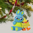 Hallmark Keepsake Christmas 2019 Year Dated Disney/Pixar Toy Story 4 Ducky and Bunny Ornament
