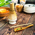 Marce Matcha Set- Matcha Whisk (Bamboo Whisk), Matcha Spoon, Matcha Scoop, Matcha Whisk Stand (Chasen Holder) - Matcha Tea Set - The Perfect Handmade Matcha Kit for Japanese Matcha Tea Preparation
