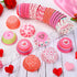 600Pcs Valentine's Day Cupcake Liners Red Heart Cupcake Wrappers for Baking, Standard Size Paper Baking Cups Small Muffin Liners Candy Cup for Valentine's Day Wedding Holiday Themed Party Decor