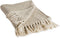 DII Rustic Farmhouse Cotton Diamond Blanket Throw with Fringe for Chair, Couch, Picnic, Camping, Beach, & Everyday Use, 50 x 60 - Double Diamond Stone
