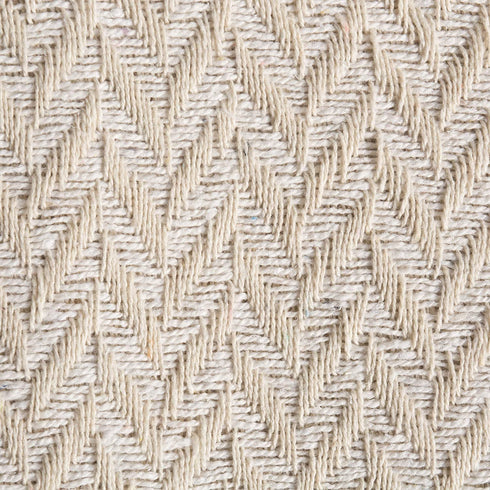 DII Rustic Farmhouse Cotton Zig-Zag Blanket Throw with Fringe for Chair, Couch, Picnic, Camping, Beach, & Everyday Use , 50 x 60 - Natural