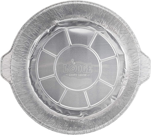 Lodge 12-Inch Aluminum Foil Dutch Oven Liners, 12 Inch, Silver