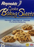 Reynolds Consumer Cookie Baking Sheets Non-stick Parchment Paper, 75 Count (3 Boxes Of 25 Sheets)