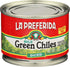 La Preferida Mild Green Chilies, Diced, 4 Ounce