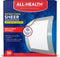 All Health Antibacterial Sheer Adhesive Pad Bandages, 3 in x 4 in, 30 ct | Helps Prevent Infection, Extra Large Comfortable Protection for First Aid and Wound Care
