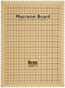 The Beadsmith Macrame Board, 11.5 x 15.5 inches, 0.5-inch-Thick Foam, 10x14" Grid for Measuring, Bracelet Project with Instructions Included, Create Macrame and Knotting Creations