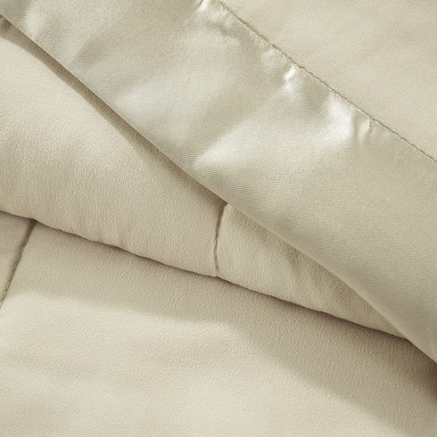 Madison Park Down Alternative Blanket Hypoallergenic 3M Scotchgard Stain Resistant Bedroom Bedding, Standard King, Windom Ivory