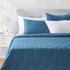 Amazon Basics Tufted Stitch Comforter Set - Soft, Easy-Wash Microfiber - Full/Queen, Deep Teal